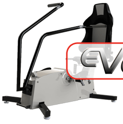 EVO power assisted exercise bike for physical therapy and rehabilitation